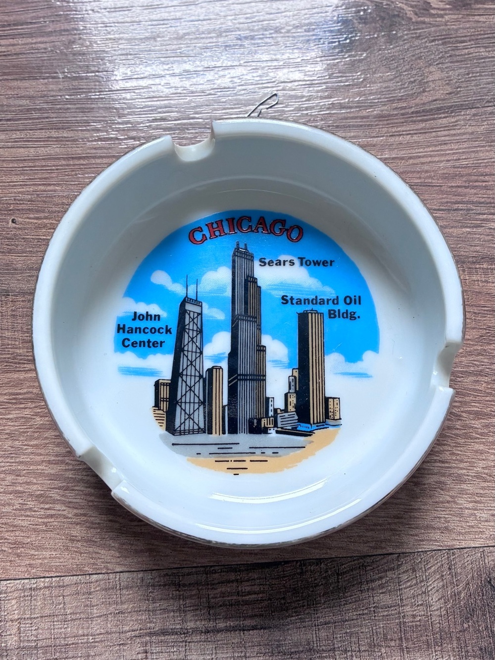 Vintage Chicago Ashtray